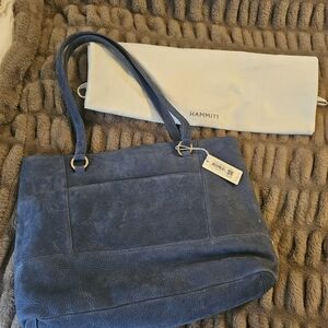 Hammitt Blue Suede Bag